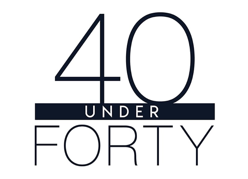 40 under 40 logo