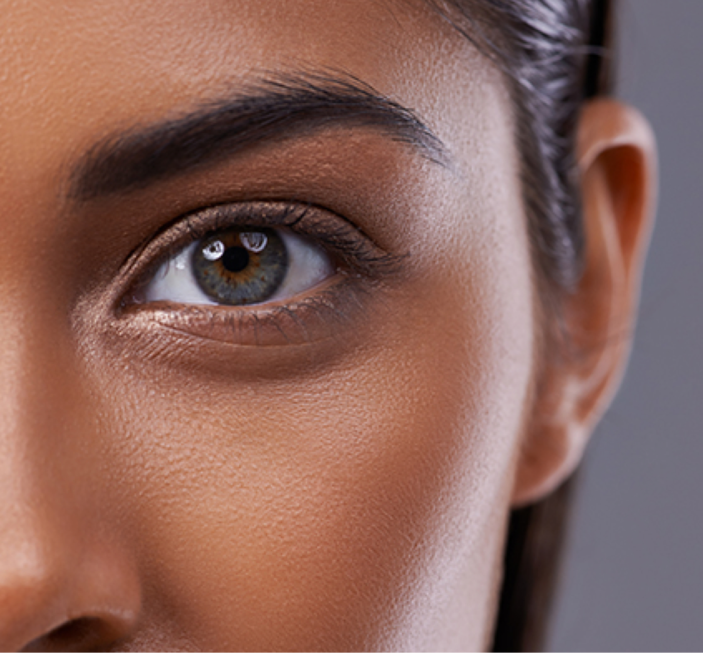 Close up of woman's eye